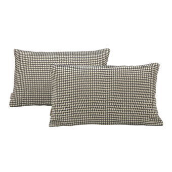 Cushion cover Alexandra House Living Blue 30 x 50 cm 2 Units