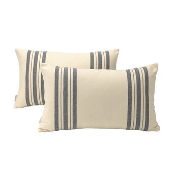 Cushion cover Alexandra House Living Blue 30 x 50 cm 2 Units