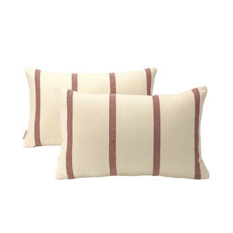 Cushion cover Alexandra House Living Burgundy 30 x 50 cm 2 Units