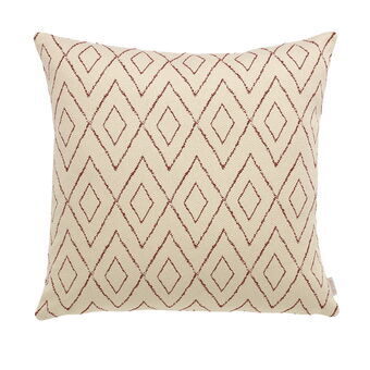 Cushion cover Alexandra House Living Burgundy 50 x 50 cm