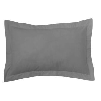 Cushion cover Alexandra House Living Titanium 50 x 70 cm