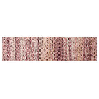 Carpet DKD Home Decor Pink Polyester (60 x 240 x 0.7 cm)