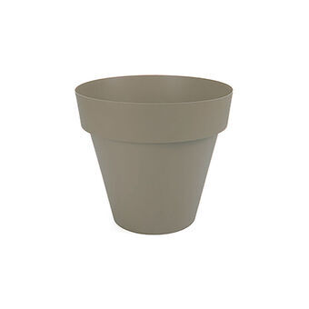 Plant pot Plastiken Tes Ø 14 cm Taupe polypropylene