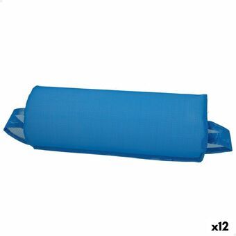 Chair cushion Aktive Blue 35 x 5 x 14 cm (12 Units)