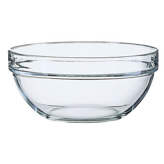 Salad Bowl Luminarc Stackable Transparent (23 x 11 cm)