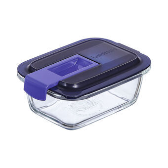 Hermetic Lunch Box Luminarc Easy Box Bicoloured Glass (380 ml)