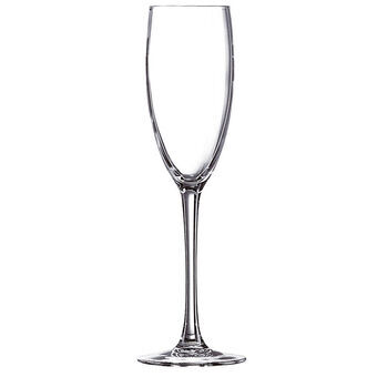 Champagne glass Ebro Transparent Glass (16 cl)