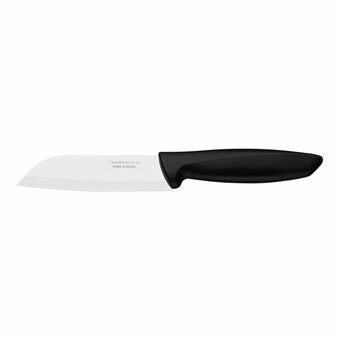 Santoku Knife Tramontina Plenus Black 5" Stainless steel