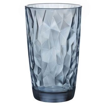 Glass Bormioli Rocco Diamond Blue Glass (470 ml)