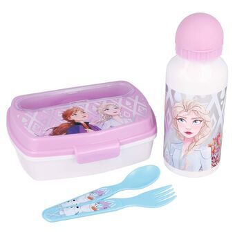 Picnic Holder and Bottle Included Frozen One Heart 21 x 18 x 7 cm