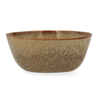 Salad Bowl Bidasoa Ikonic Brown (20 x 19,5 x 8,5 cm)