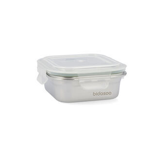 Lunch box Bidasoa Miplaneta Metal Green (0,5 L)