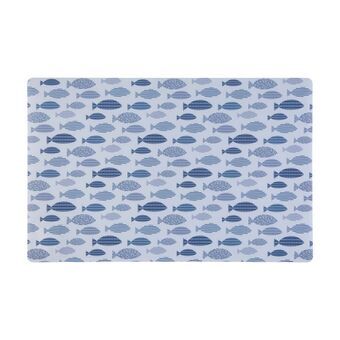 Table Mat Versa Aqua Fish polypropylene 43 x 28 cm