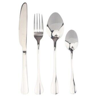 Cutlery set DKD Home Decor Stainless steel Silver (16 pcs)