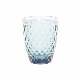 Glass DKD Home Decor Blue Crystal (240 ml)