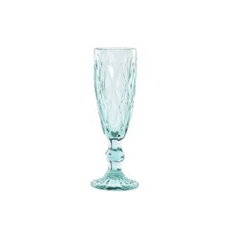 Wineglass DKD Home Decor Crystal Turquoise (150 ml)