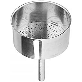 Stove top percolator filter funnel EDM 9 Cups Aluminium