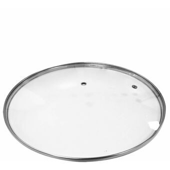 Frying Pan Lid EDM 76683 Replacement Pan Crystal Transparent Ø 22 cm