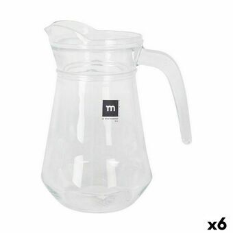 Jug La Mediterránea Bar 1,3 L Glass (6 Units)