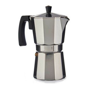 Italian Coffee Pot 9 Cups Aluminium