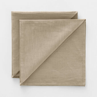 Napkins Belum Taupe 2 Units