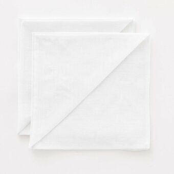 Napkins Belum White 2 Units