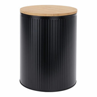 Tin Black Bamboo 14 x 14 x 18 cm 1,7 L