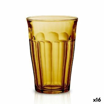 Glass Duralex Picardie Amber 360 ml (16 Units)