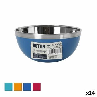 Bowl Quttin Steel Ø 13 x 6 cm (24 Units)