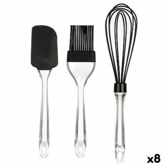 Set of Kitchen Utensils Bakery Silicone Plastic (8 Units)