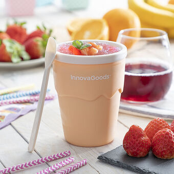 Cup for Making Ice Creams and Slushies with Recipes Frulsh InnovaGoods