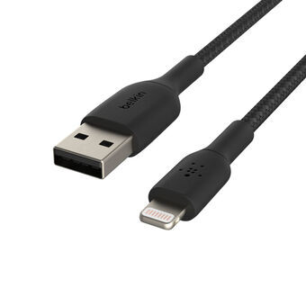 USB to Lightning Cable Belkin CAA002BT1MBK 1 m