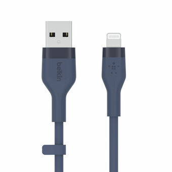 USB charger cable Belkin CAA008BT1MBL Blue 1 m  