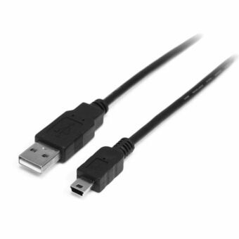 Cable Micro USB Startech USB2HABM2M           USB A Mini USB B Black