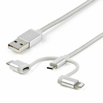 Cable Startech LTCUB1MGR Silver 1 m