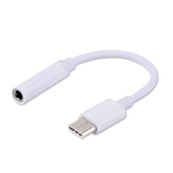 USB C to Jack 3.5 mm Adapter Savio AK-35 White 0,12 m