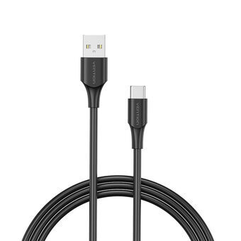 USB Cable Vention CTHBH 2 m Black (1 Unit)