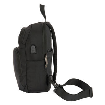 Rucksack Safta Black Black 18 x 34 x 12 cm