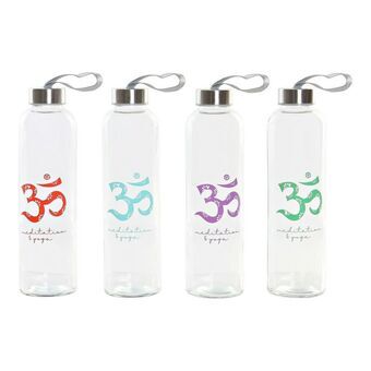 Glass Bottle DKD Home Decor (600 ml) (4 pcs)