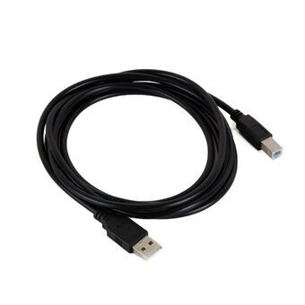 USB A to USB B Cable iggual IGG318713 2 m