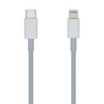 Lightning Cable Aisens A102-0443 White 2 m