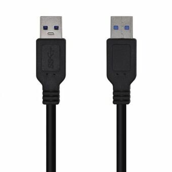 USB Cable Aisens A105-0447 Black 2 m (1 Unit)