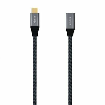 USB-C Cable Aisens A107-0635 Grey 1 m (1 Unit)