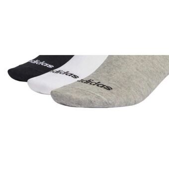 Sports Socks Adidas T LIN LOW 3P IC1300  Grey