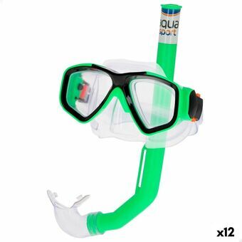 Snorkel Goggles and Tube Colorbaby Aqua Sport Children\'s (12 Units)