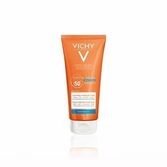 Sun Block Capital Soleil Lait Multi-Protection Vichy Spf 50+ (200 ml)