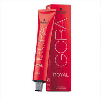 Permanent Colour Creme Igora Royal Schwarzkopf 0-77 Nº 0.77 (60 ml)