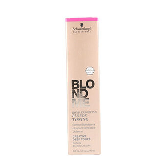 Permanent Dye Blondme Toning Intense Schwarzkopf Deep Warm Chestnut (60 ml)