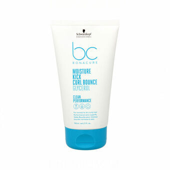 Hydrating Cream for Curly Hair Schwarzkopf Bonacure Moisture Kick Curl Bounce (150 ml)