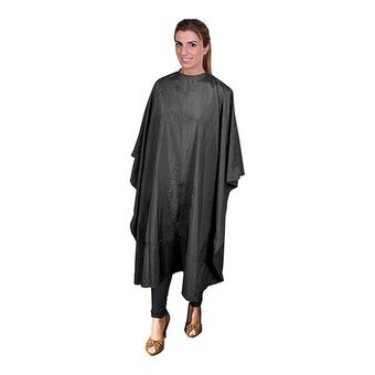 Hairdressing Cape Eurostil 150 x 126 cm Black